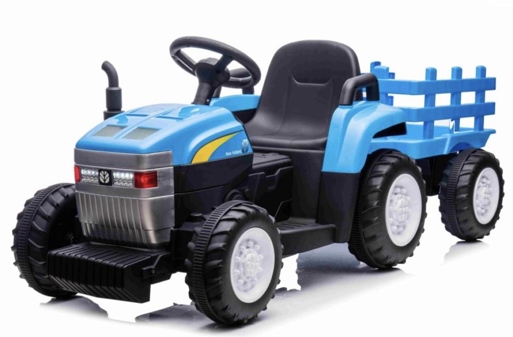 Traktor z Przyczepą New Holland T7