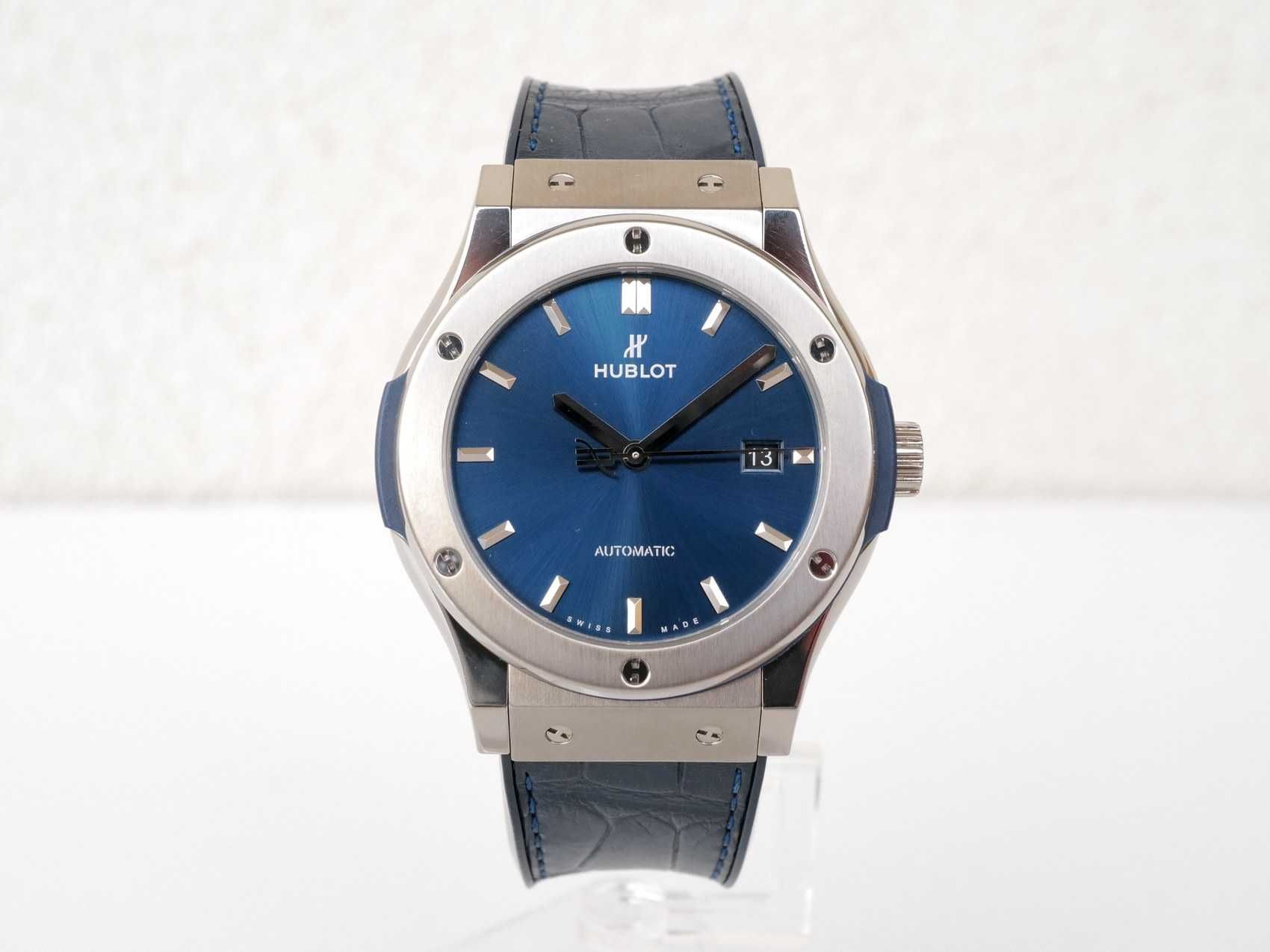 Hublot Classic Fusion Automatic Titanium Blue Dial 42mm