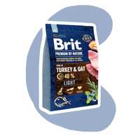 Brit Premium By Nature Light 3kg Dietetyczne dla psów z nadwagą