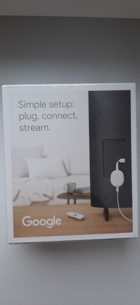 Медіаплеєр ТВ приставка    Chromecast Google TB HD GA03131-US