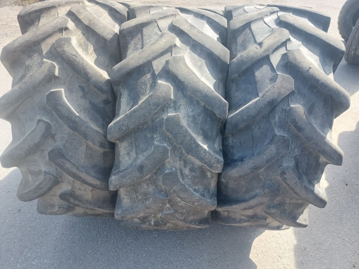 380/70R20 Trelleborg Pirelli opony używane rolnicze