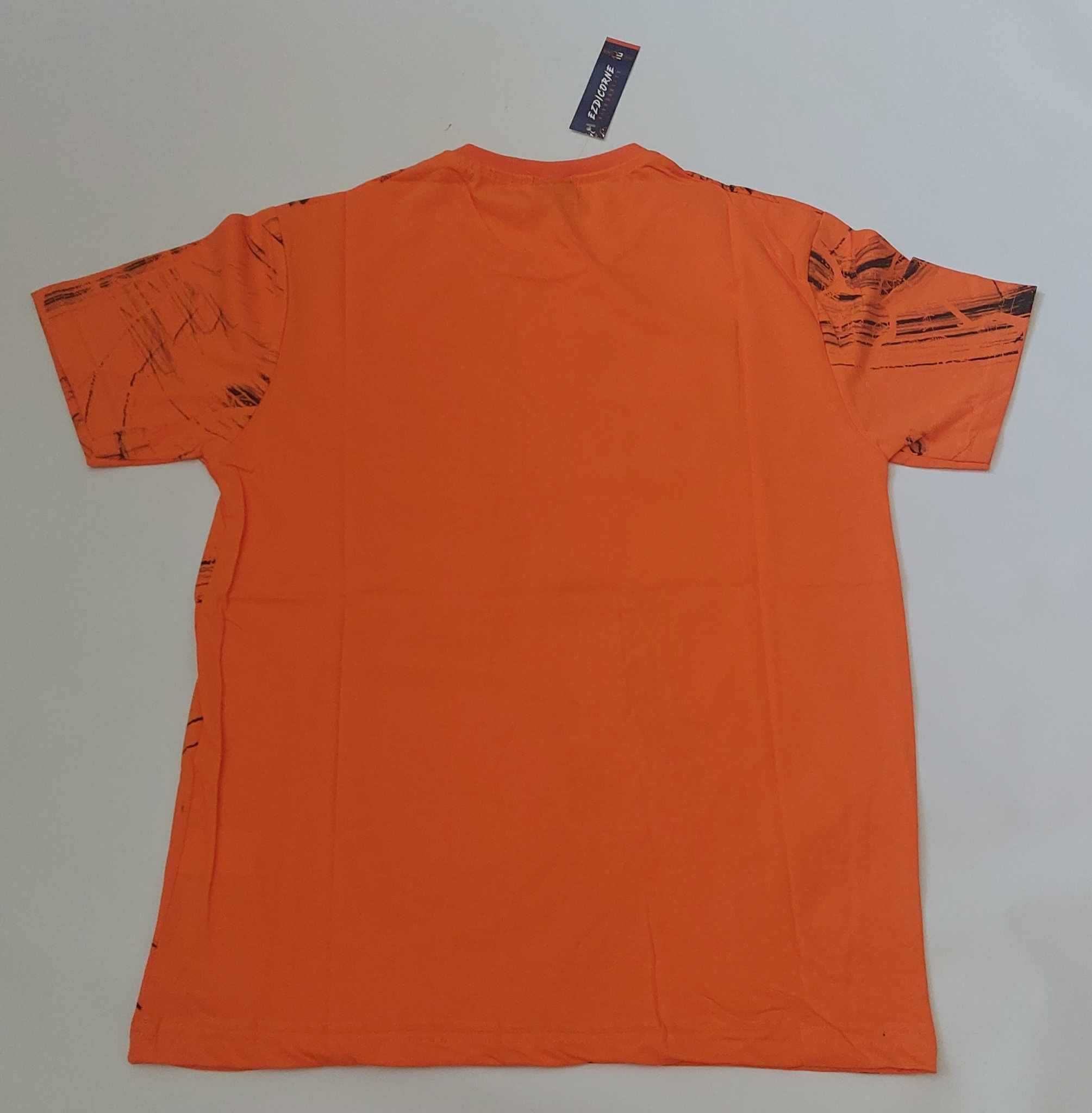 Koszulka męska bawełna t-shirt męski turecki EZDICORNE r 2XL do 118 cm