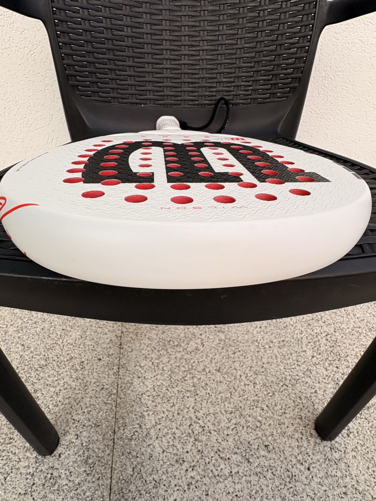 Wilson Branca Raquete de padel Bela LS V3