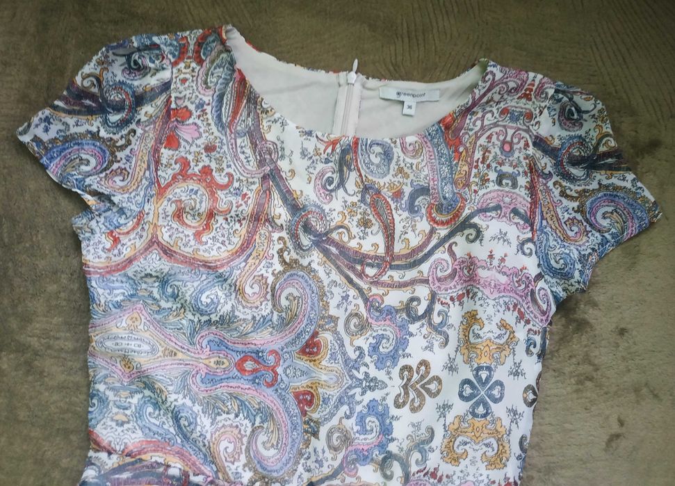 Greenpoint lekka sukienka midi na lato 36