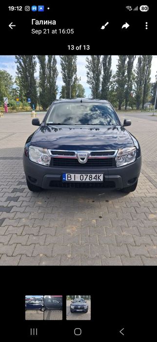 Dacia Duster Dacia Duster 2010rok, 1.6 MPI + gaz, 171000km.