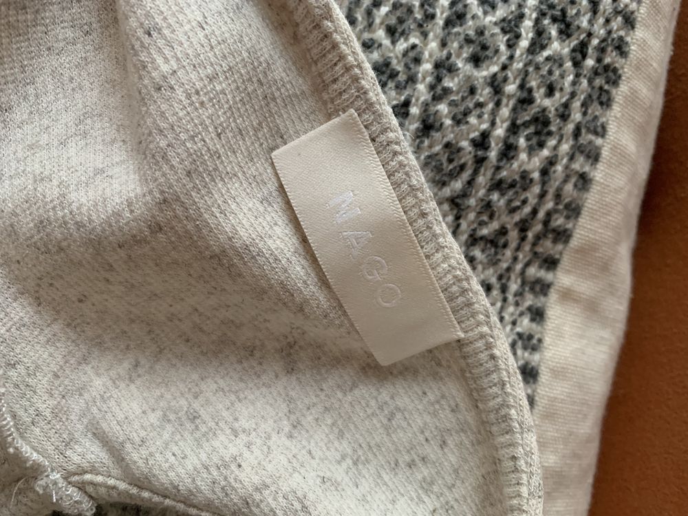 Dopasowana Sukienka etui NAGO XS bawełna hemp