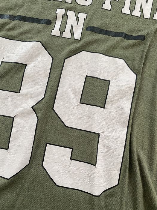 Bluzka sportowa z krótkim rękawem tshirt z nadrukiem z napisem