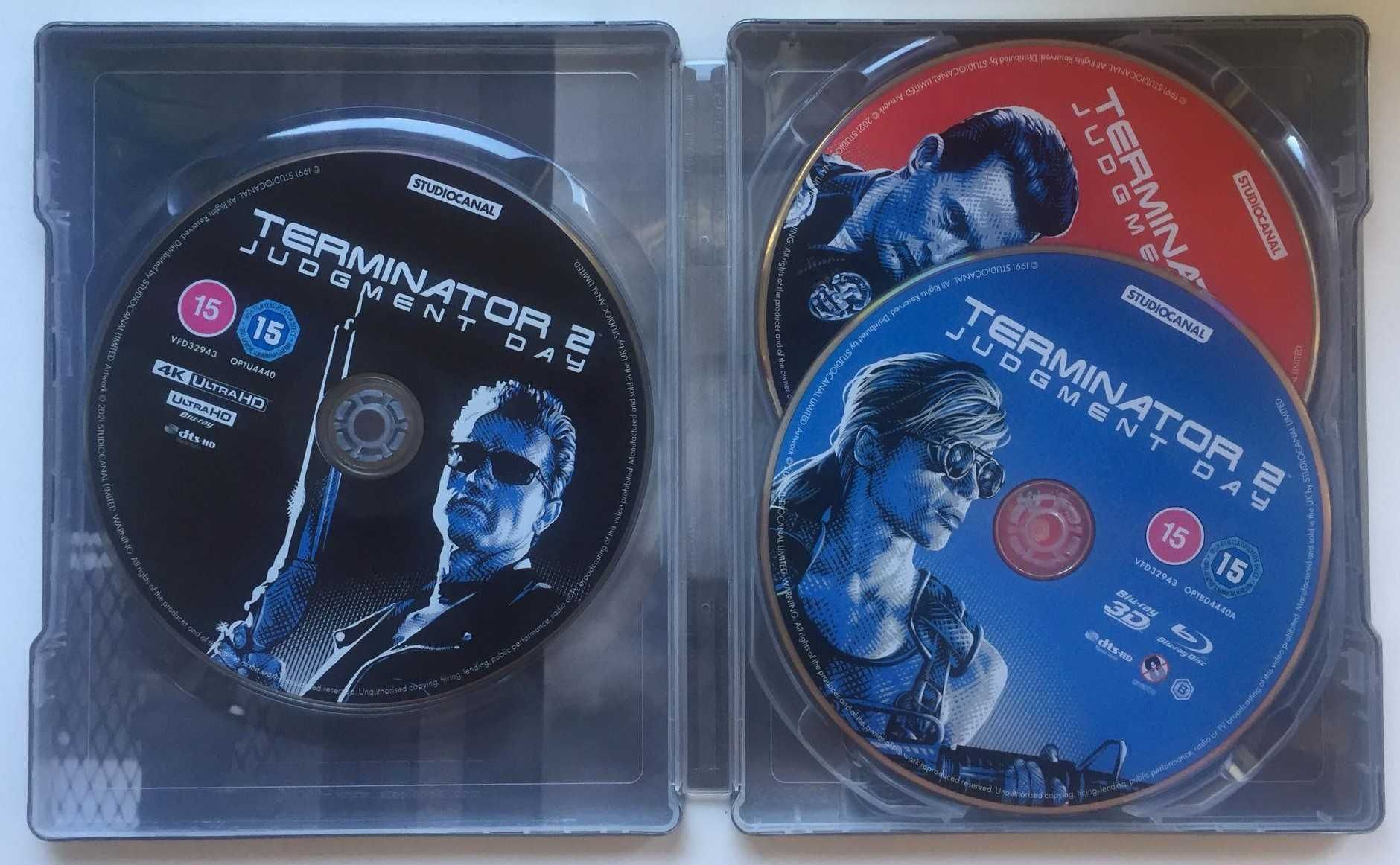 Terminator 2 Judgement Day Dzień Sądu: 3D, BD, 4K Steelbook