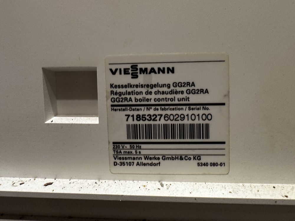 Sterownik płyta główna vitopend viessmann