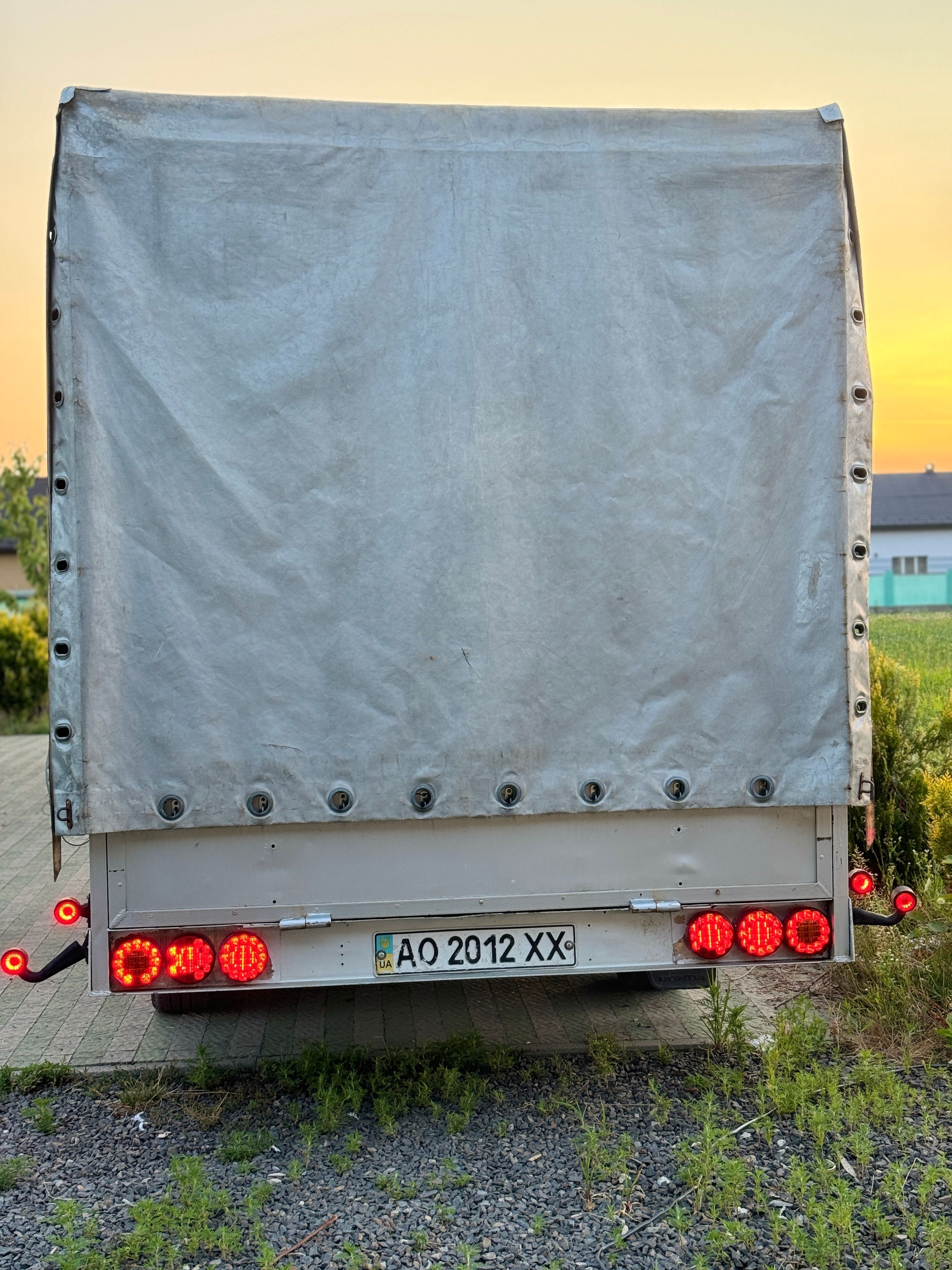 Прицеп тент Причіп Witteveen DR 2004