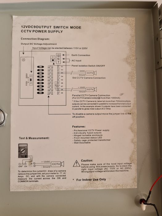 Fonte Alimentação 12V 8.3A