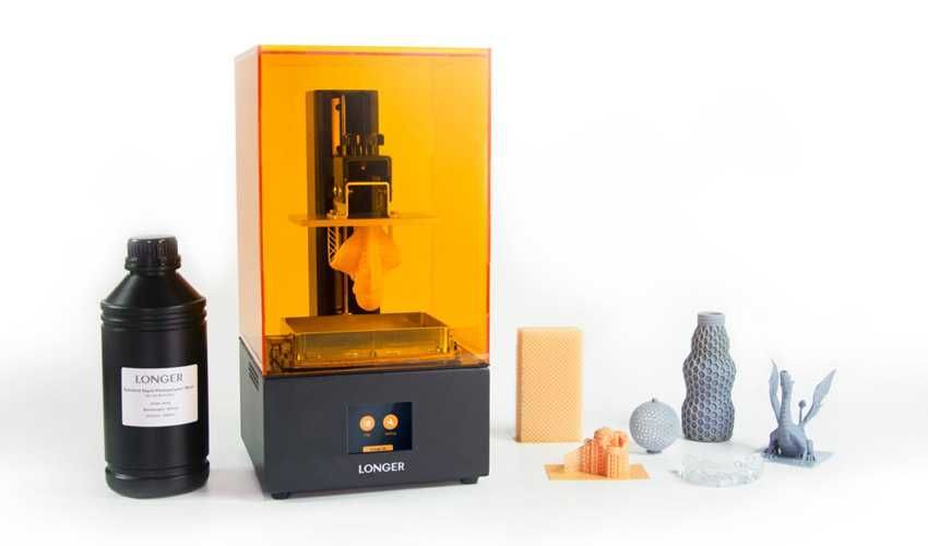 Impressora resina LONGER 3D Printer Orange 4K