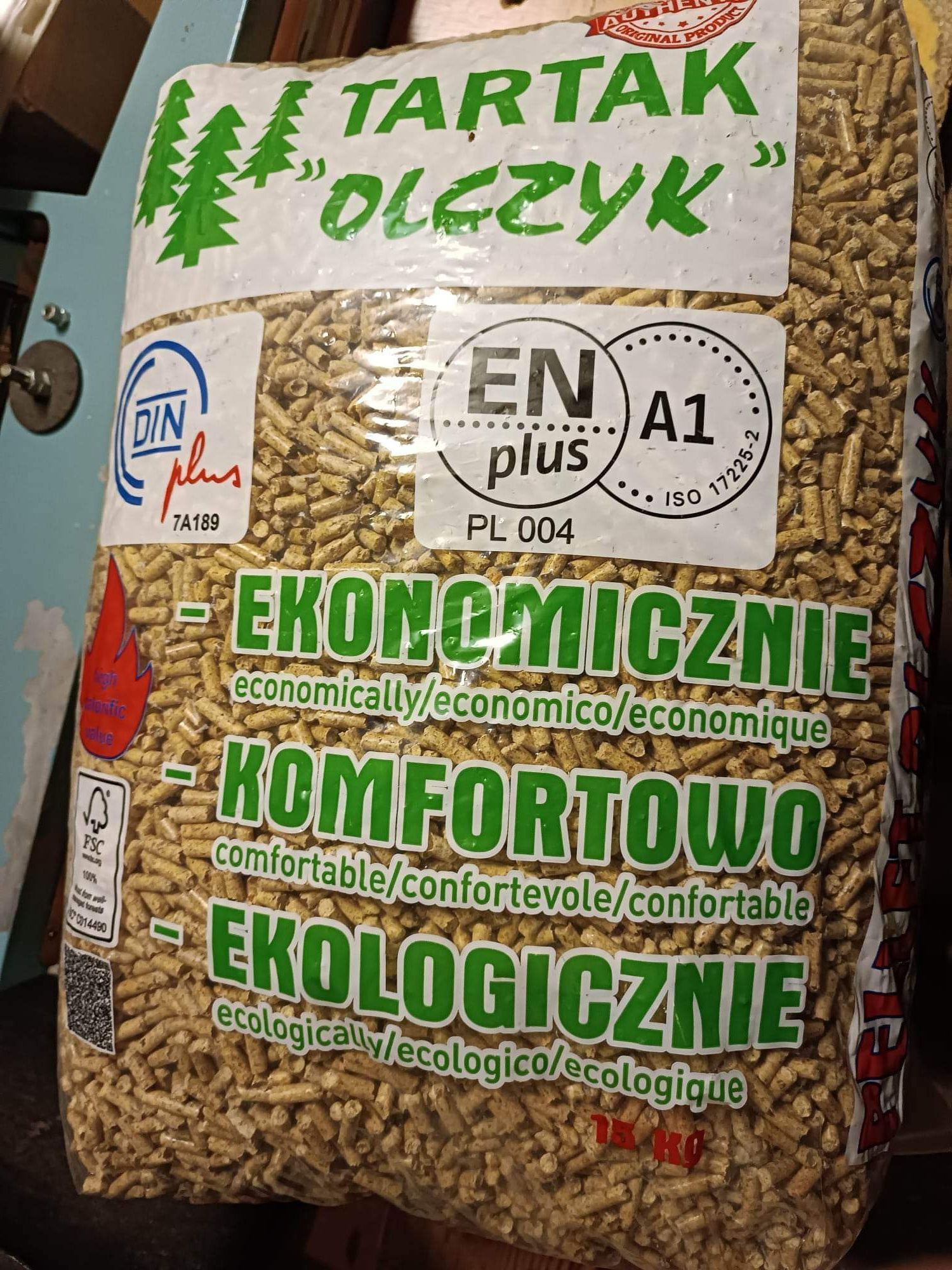 Pellet sosnowy duży wybór!