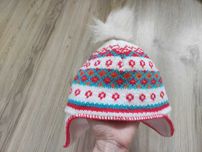 Czapka zimowa podszyta polarkiem