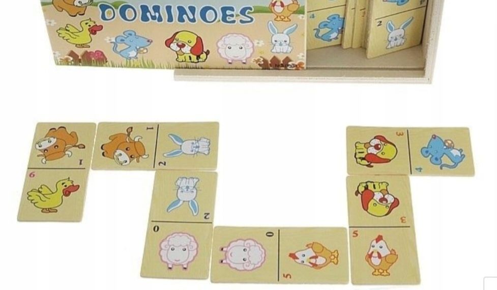 Gra domino jak nowa obrazkiStymuluje umysł i rozwija kluczowe umiejętn