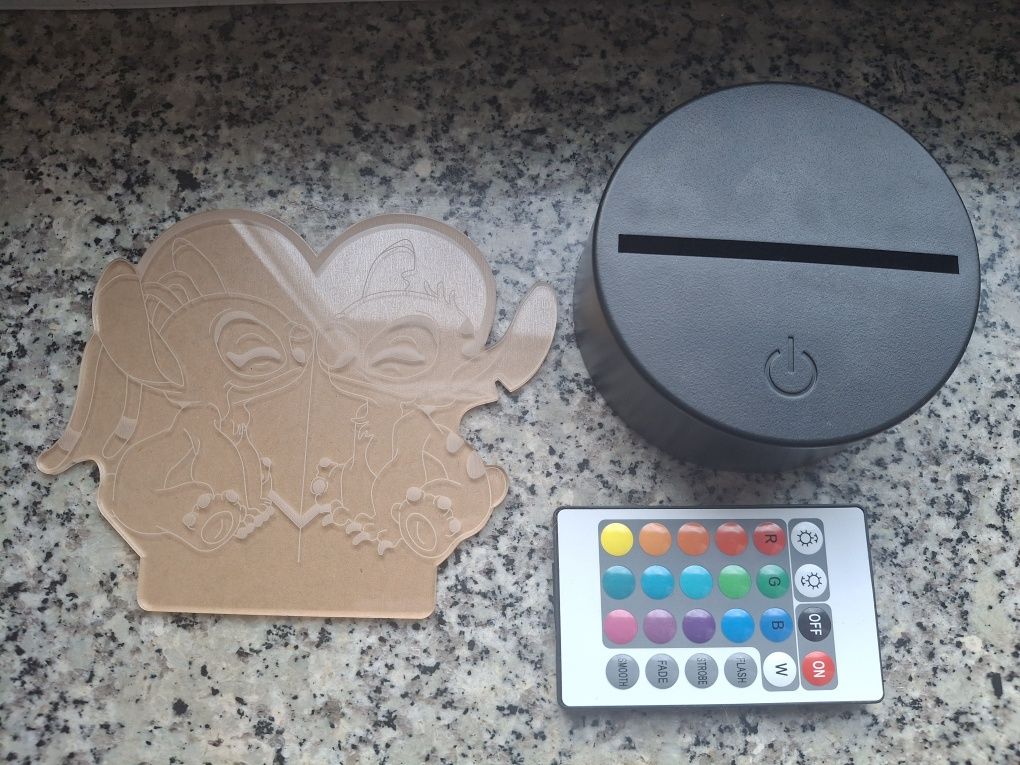 lampka LED Stitch