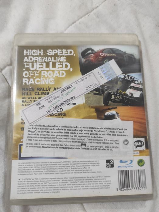 Colin McRae dirt PlayStation 3