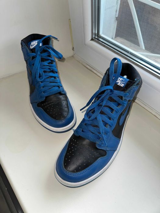 Кросівки Nike Air Jordan 1 Retro High OG Dark Marina Blue