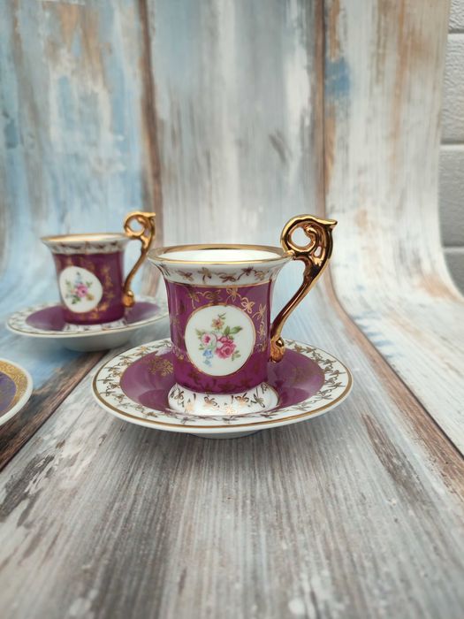 Filiżanka Duo Turyngia B & S śliczne - Wybitna porcelana
