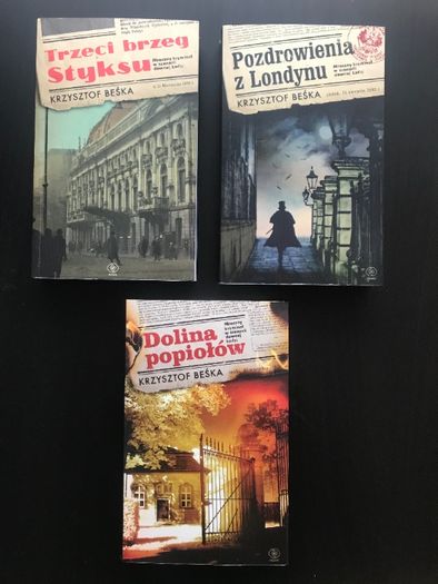 Trzeci brzeg Styksu, Pozdrowienia z Londynu, Dolina popiołów K.Beśka
