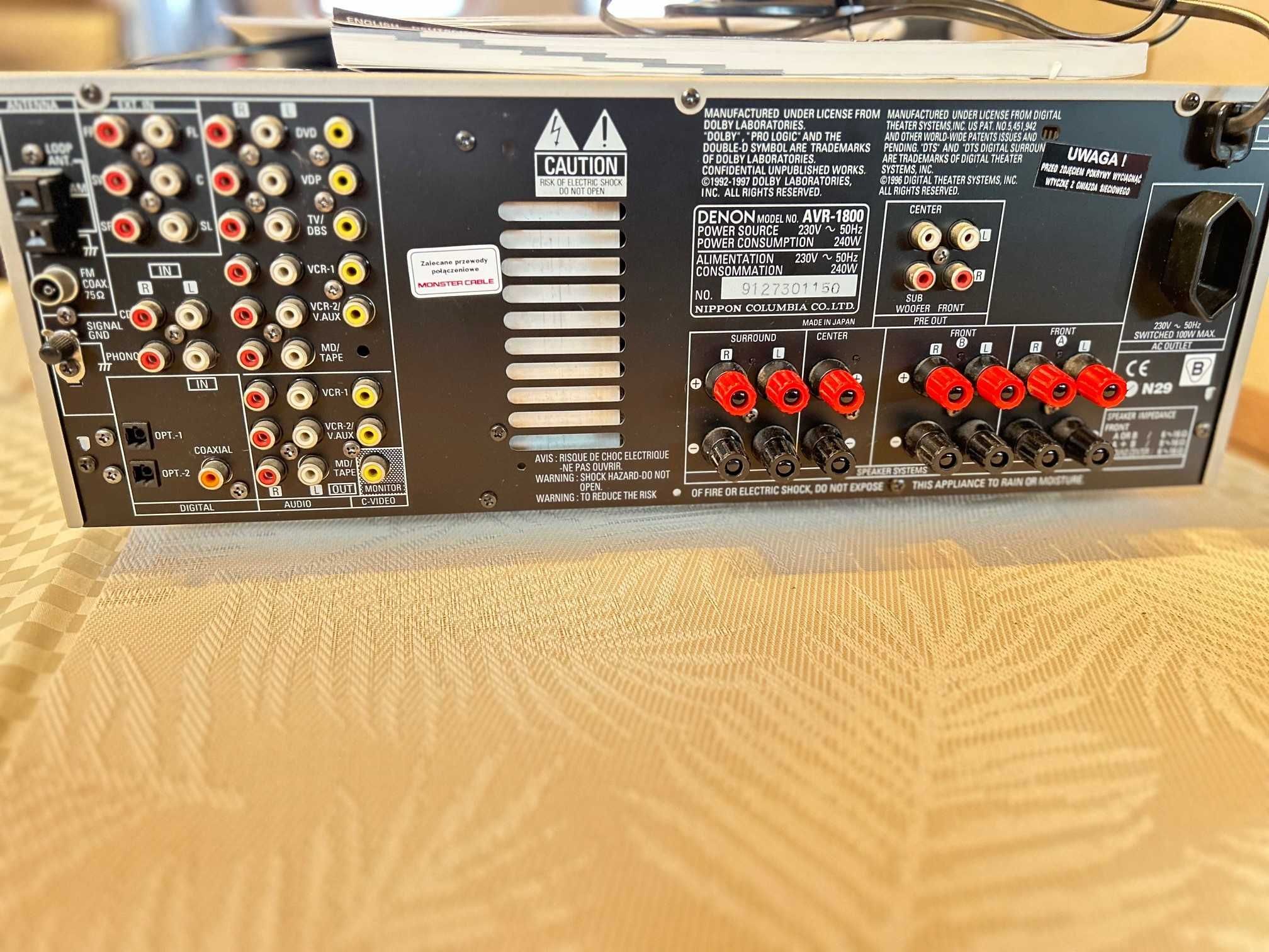 DENON Amplituner AVR-1800