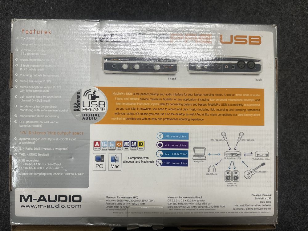 Interface M-audio