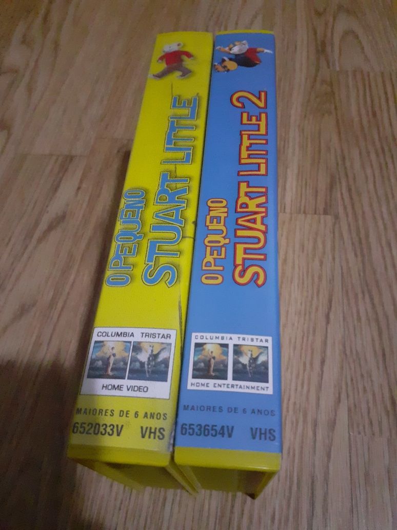 VHS: Coleção O Pequeno Stuart Little 1 e 2