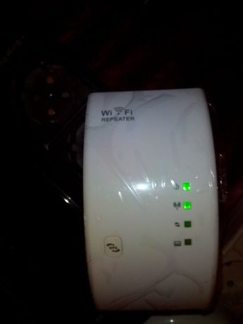 Повторитель, усилитель WiFi сигнала 300 Мбит/с 802.11N/B/G белый