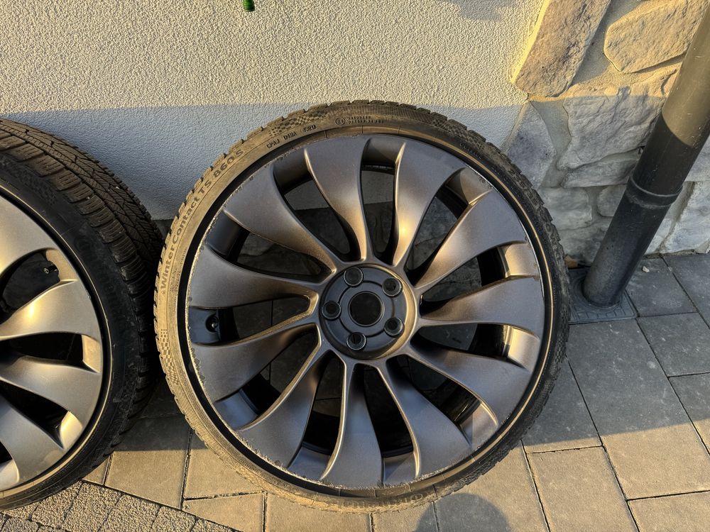Koła zimowe 20” Uberturbine Tesla Model 3/Y – felgi + opony + czujniki