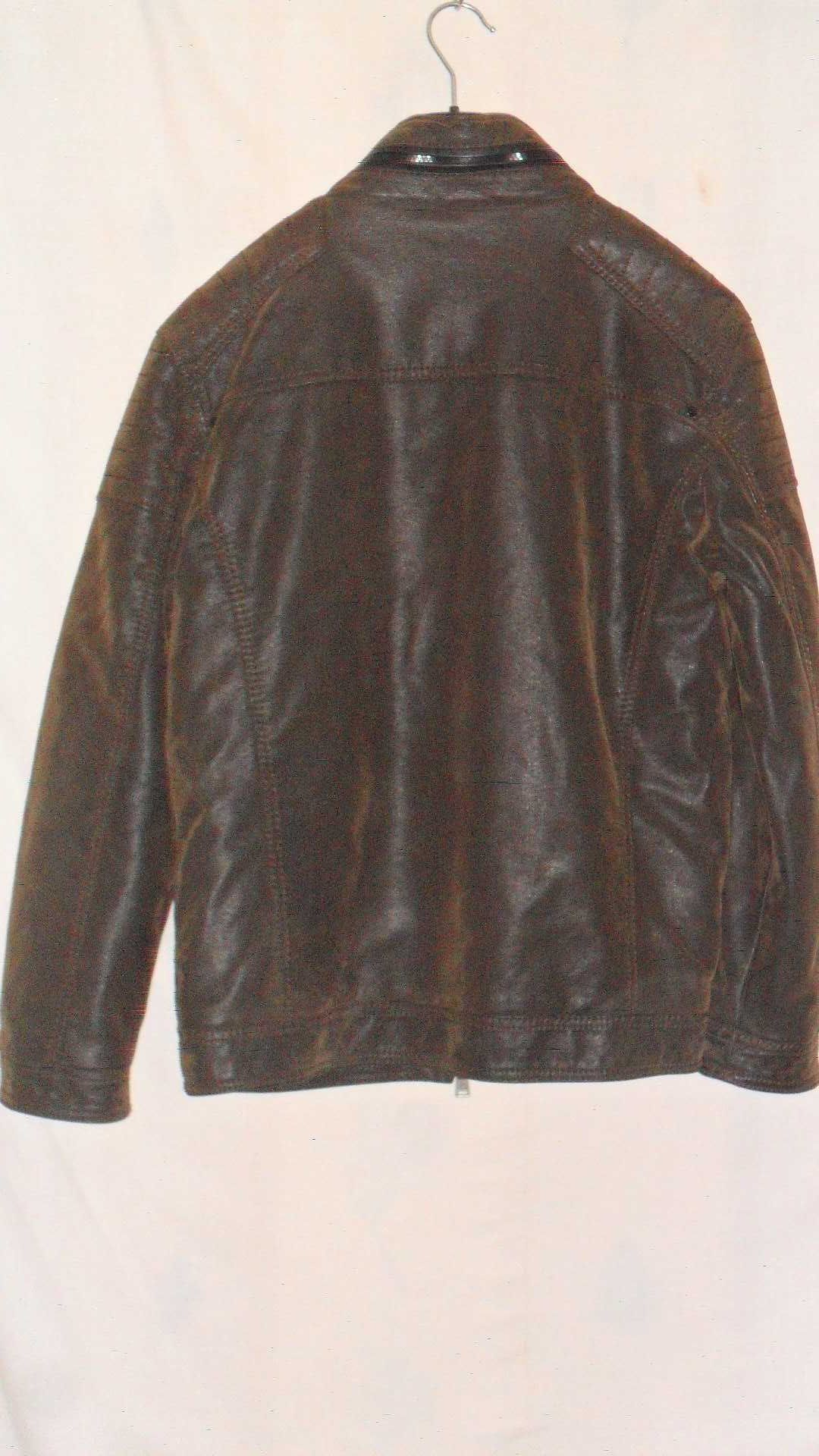 куртка деми бренд  кожа лазерка Vogele Uk S (46)