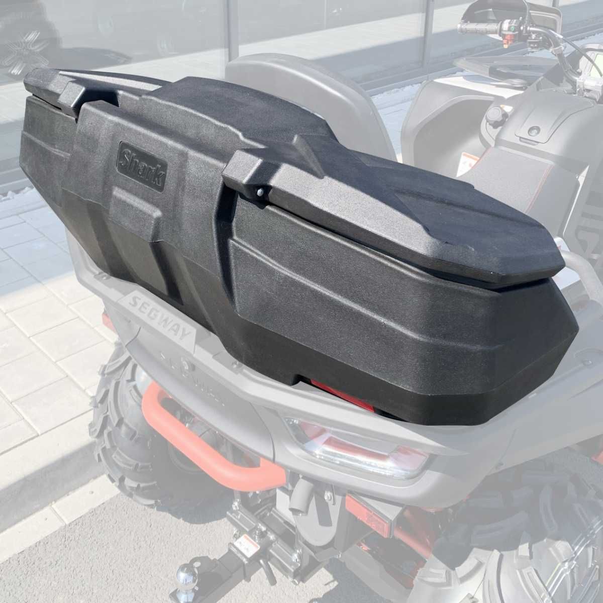 KUFER SHARK ATV CARGO BOX AX92, oparcie, wodoodporny, 92L