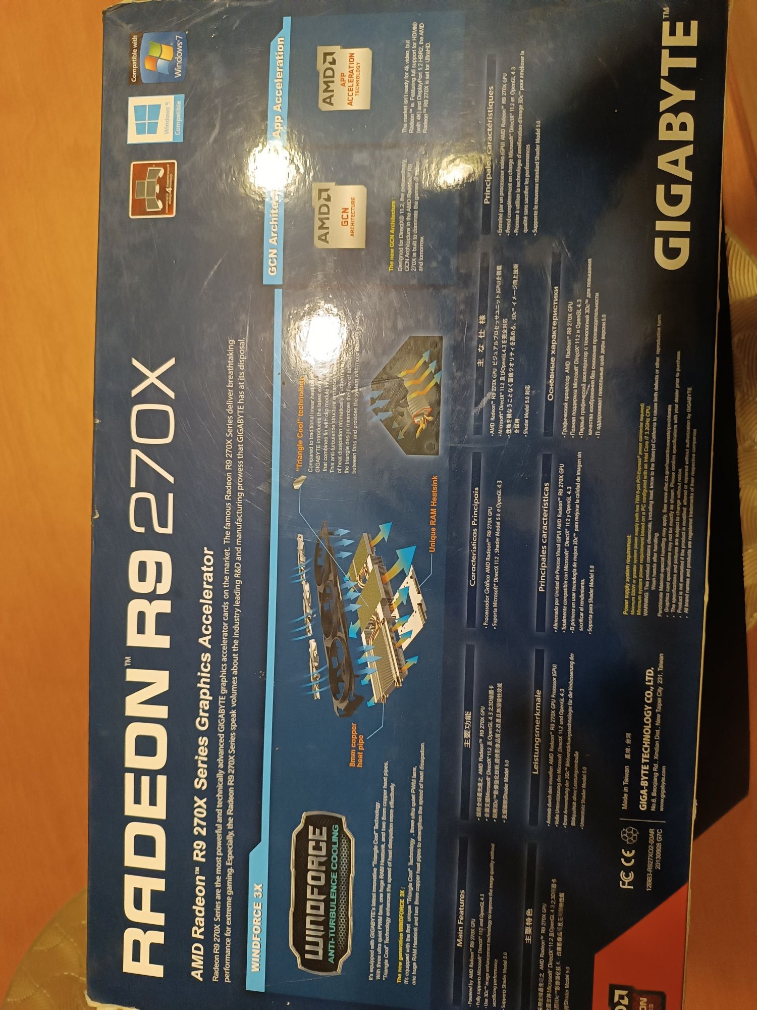 Karta graficzna Gigabyte Radeon R9 270x windforce