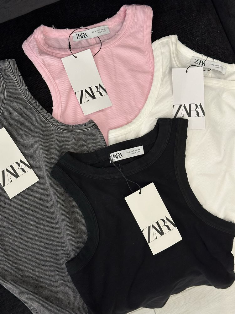 Майка Zara, сіра майка, виварена майка