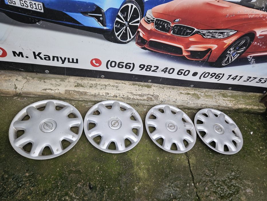 Ковпак колісний структурний Опель Opel R15 R16 Вектра Астра Зафіра