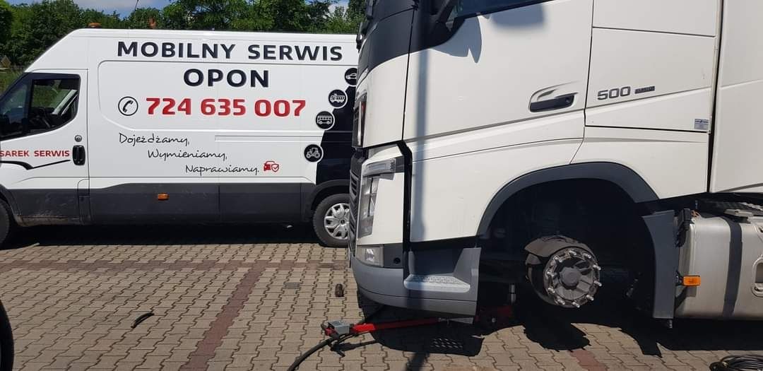 Mobilny i Stacjonarny Serwis Opon/ Wulkanizacja/ 24h/7