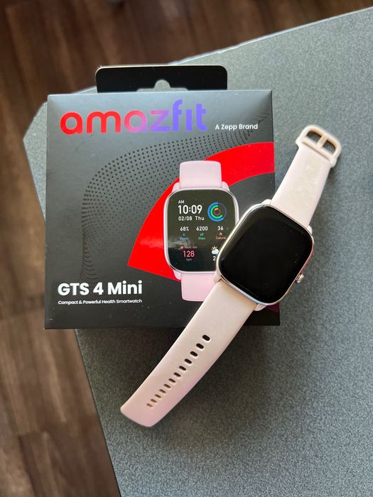 Смарт-годинник Amazfit GTS 4 Mini | рожевий у відмінному стані