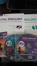 Total english-kompleksowy kurs języka angielskiego,podręczniki i płyty