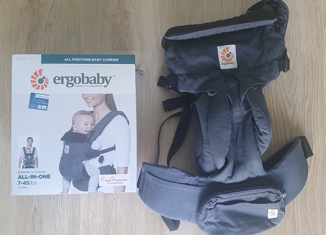 Porta bebé Ergobaby Omni 360 tudo em um