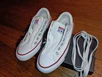 Buty trampki Converse białe rozmiar 38 długość 24.5 cm