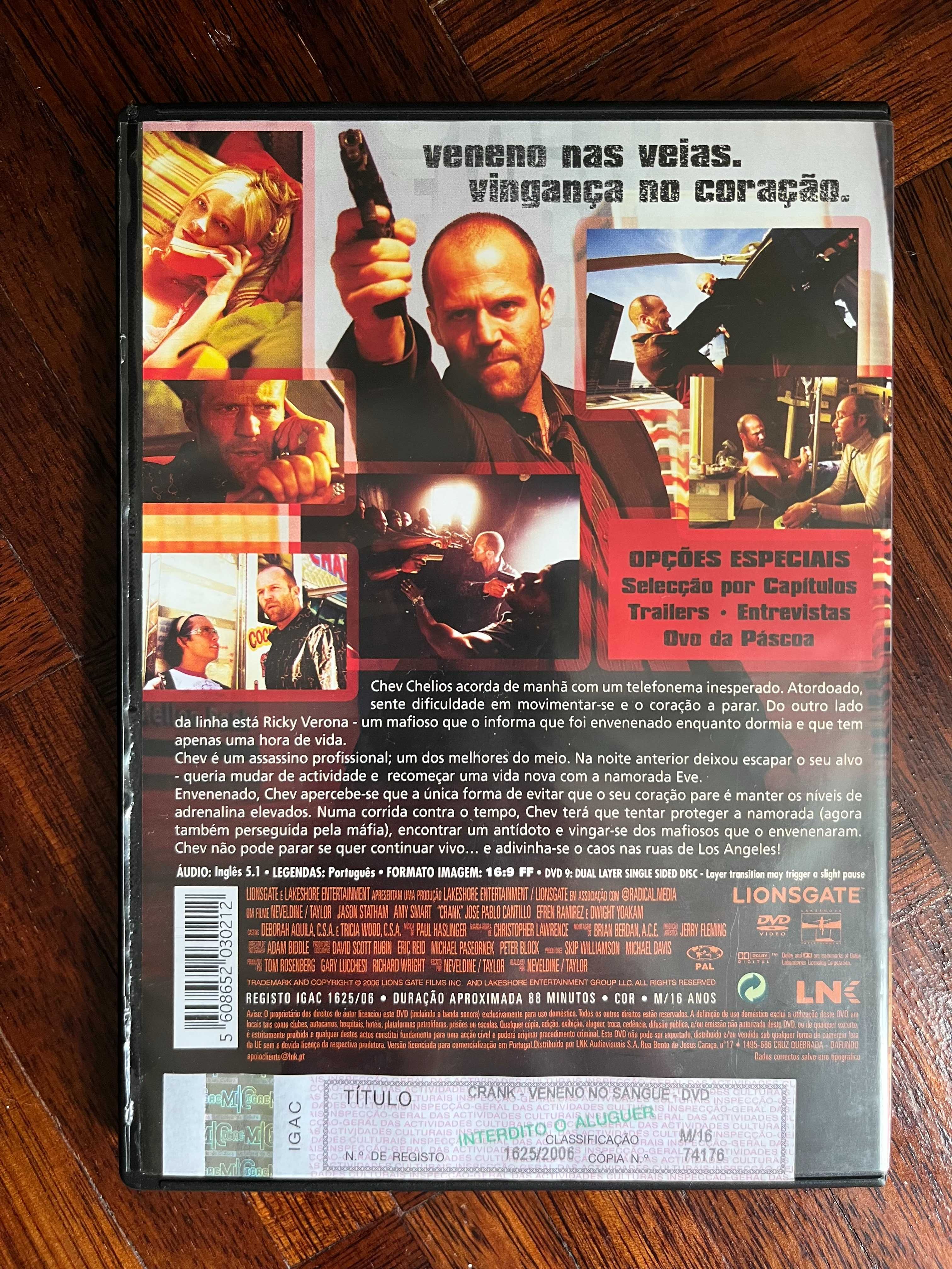 DVD Veneno no sangue (Neveldine/Taylor, 2006)