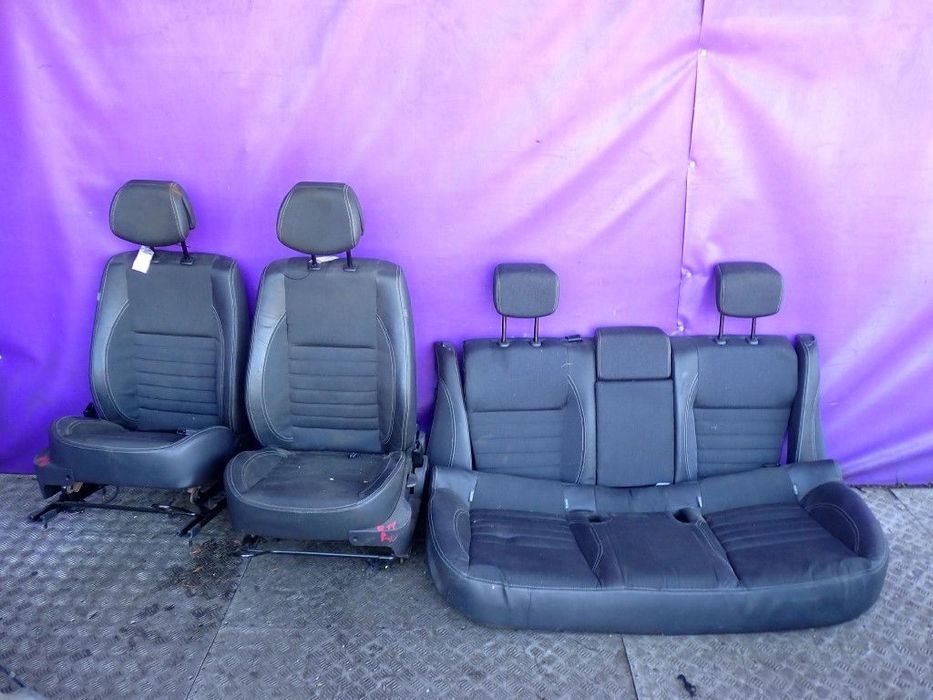 RENAULT LAGUNA 3 III 07- FOTELE PRZÓD LEWY PRAWY KANAPA PÓŁSKÓRA KOMPLET EU