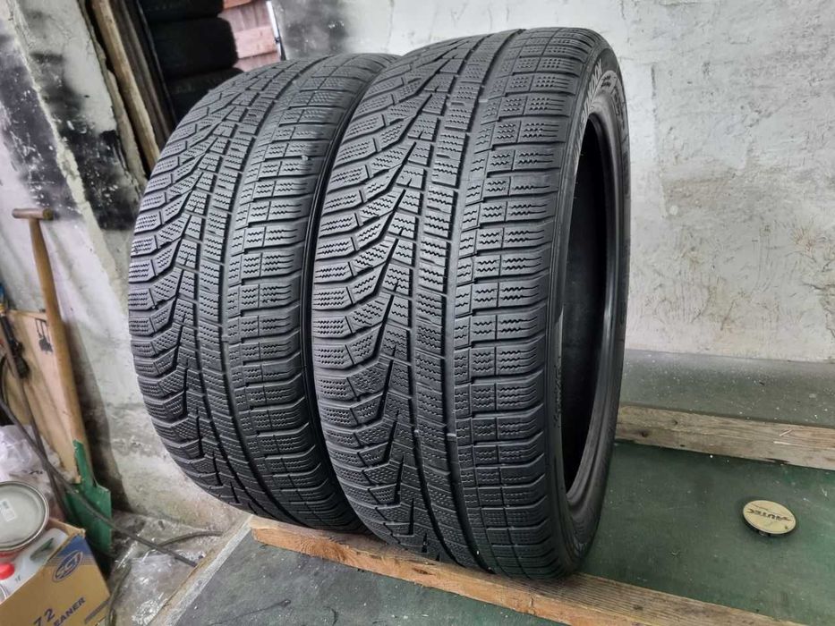 Dwie Opony zimowe 225/45R18 5mm Hankook Winter I'cept evo 2 2024r