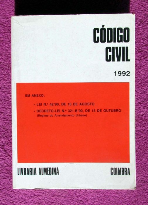 02 Códigos Civis de 1992 / 1995