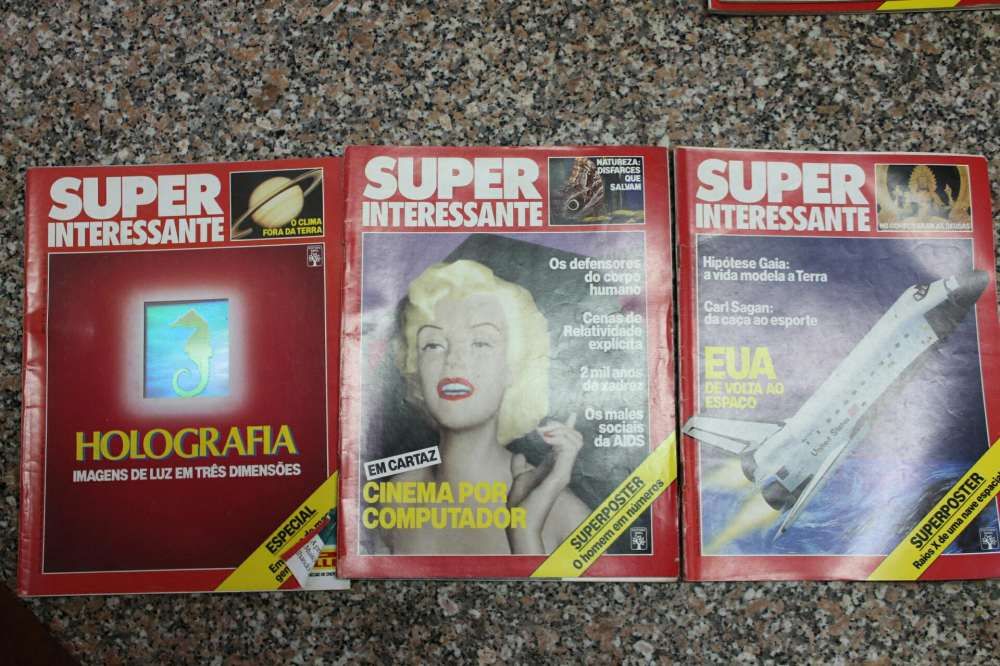 14 revistas Super Interessante de 88/89/90