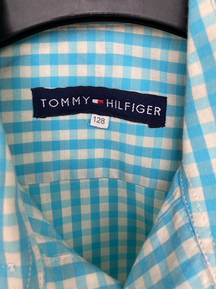 Белая рубашка H&М Tommy Hilfiger 128-134