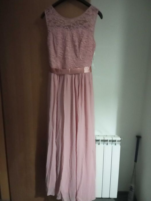 Vestido cerimónia tamanho L novo
