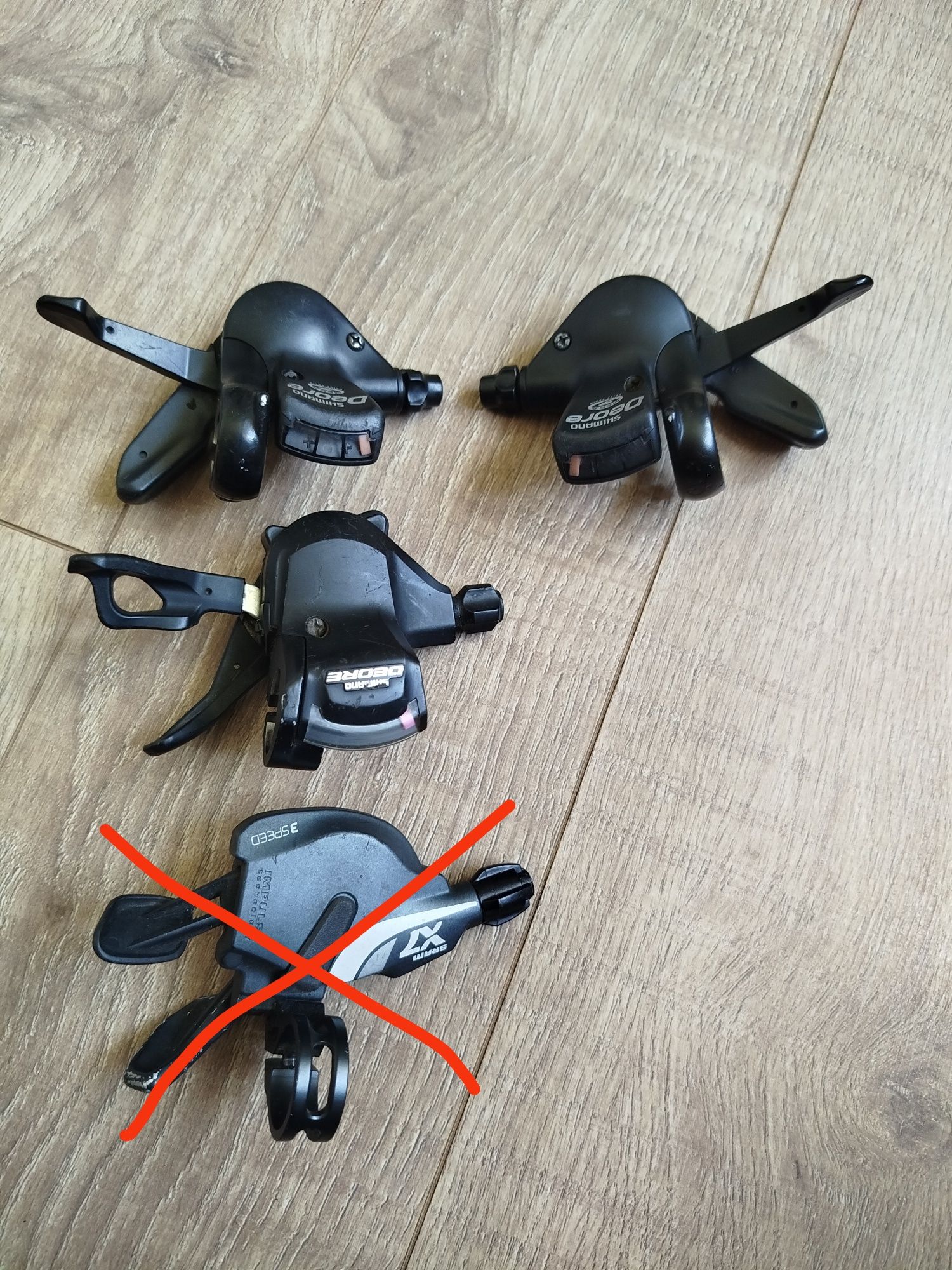 Продам манетки sram x7 .deor sl m511 .deor sl m610