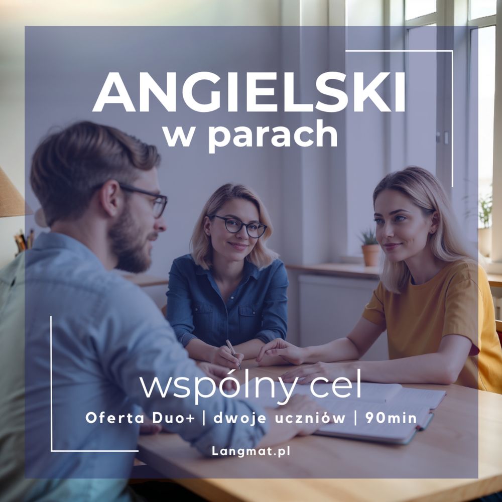 Lekcje angielskiego korepetycje angielski Wrocław lub online