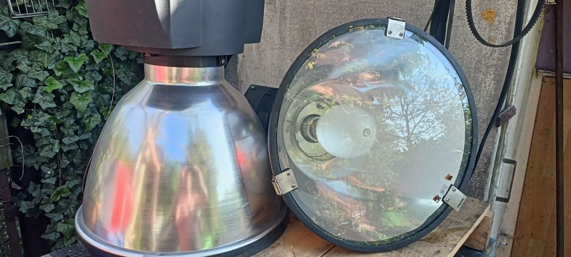 Lampy przemysłowe Philips wszystkie sprawne działające aluminiowe