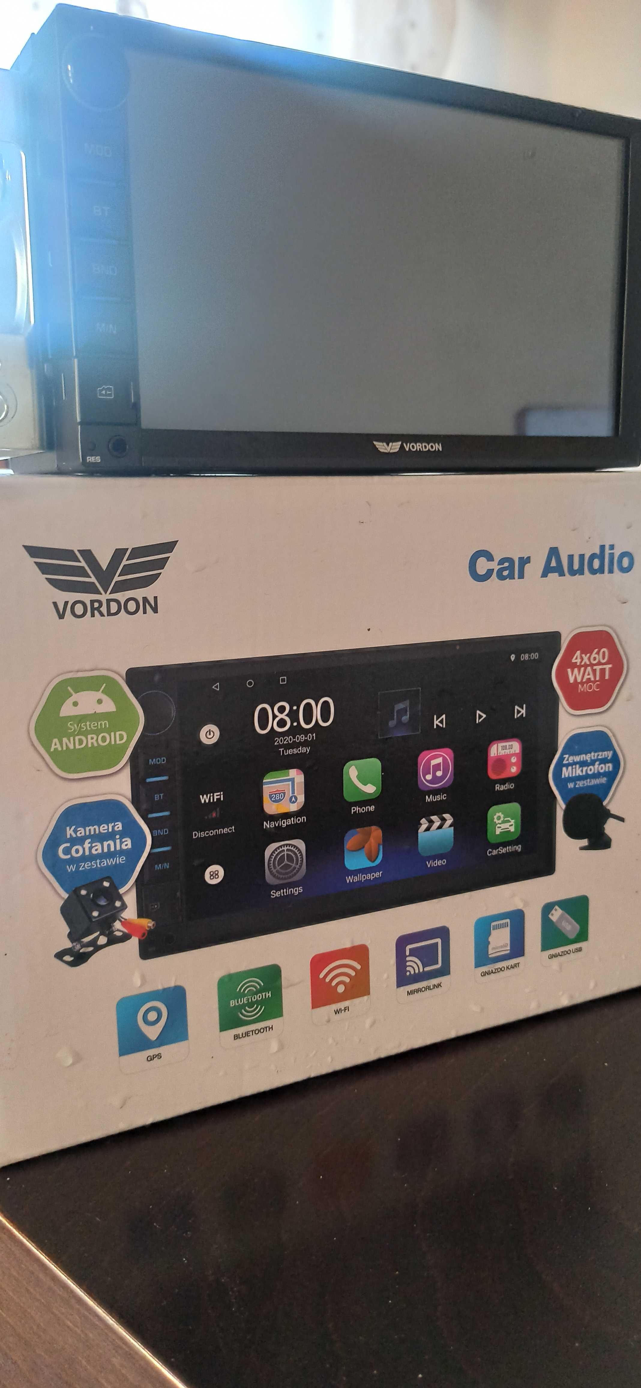 Radio samochodowe 2 din Vordon